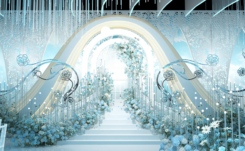 绿春釡香烙馍村水晶厅效果展示